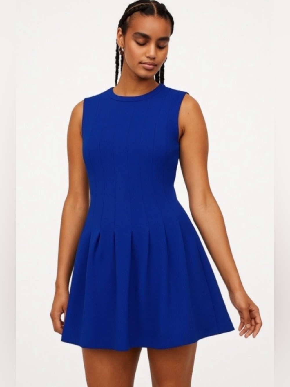 H&M Mini Dress Royal Blue